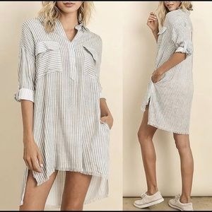 Striped dress tunic Dress forum Small